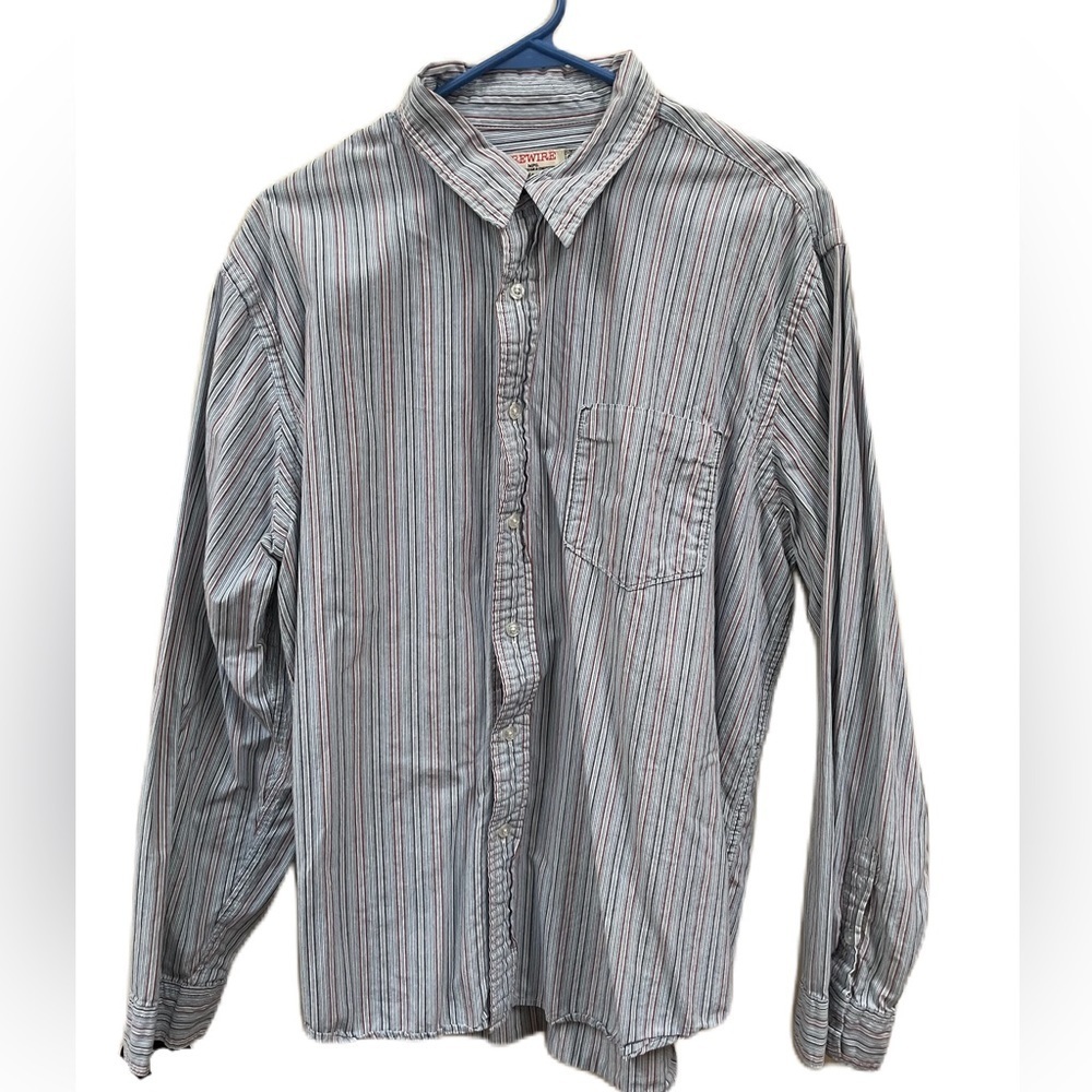 Men's Rewire Collared Button Down Shirt Large